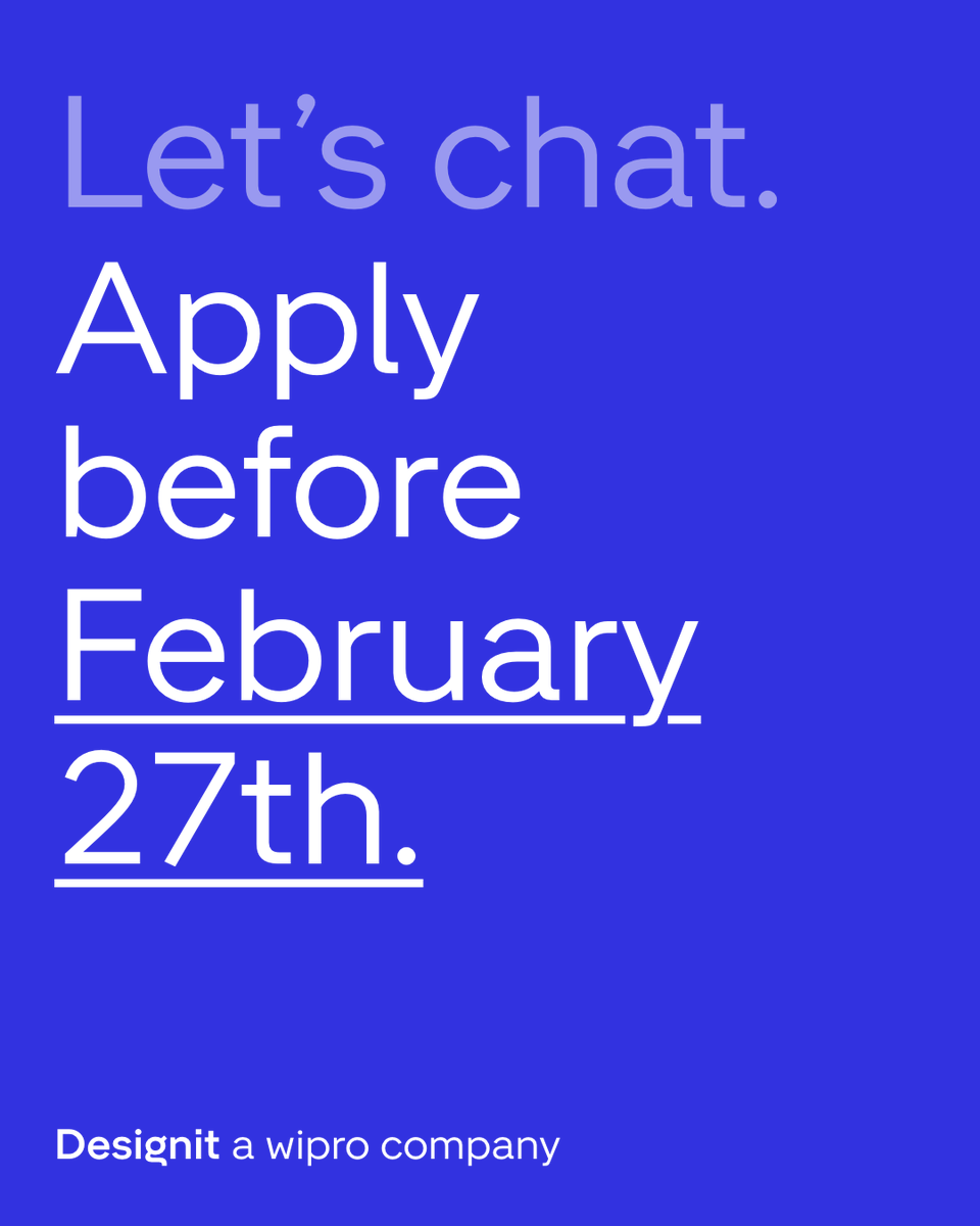 Designit's tweet photo. Could you be THE one? We are seeking #creative doers with #digital souls to join us in our #Oslo studio. If you are a #UX #Designer or a #Service Designer — we’d love to hear from you. Click to learn more: https://t.co/esZjALgcoT #hiring #work #sharedprogress #designwhatmatters https://t.co/lEsdatbMDv