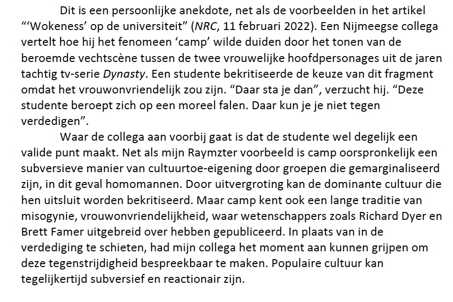 Jaap_Kooijman's tweet photo. In reactie op NRC redactioneel over "verbale agressie" van zogenoemde "woke" studenten, hier mijn eerdere reactie op het artikel van afgelopen zaterdag. https://t.co/gF8YwwLdoL