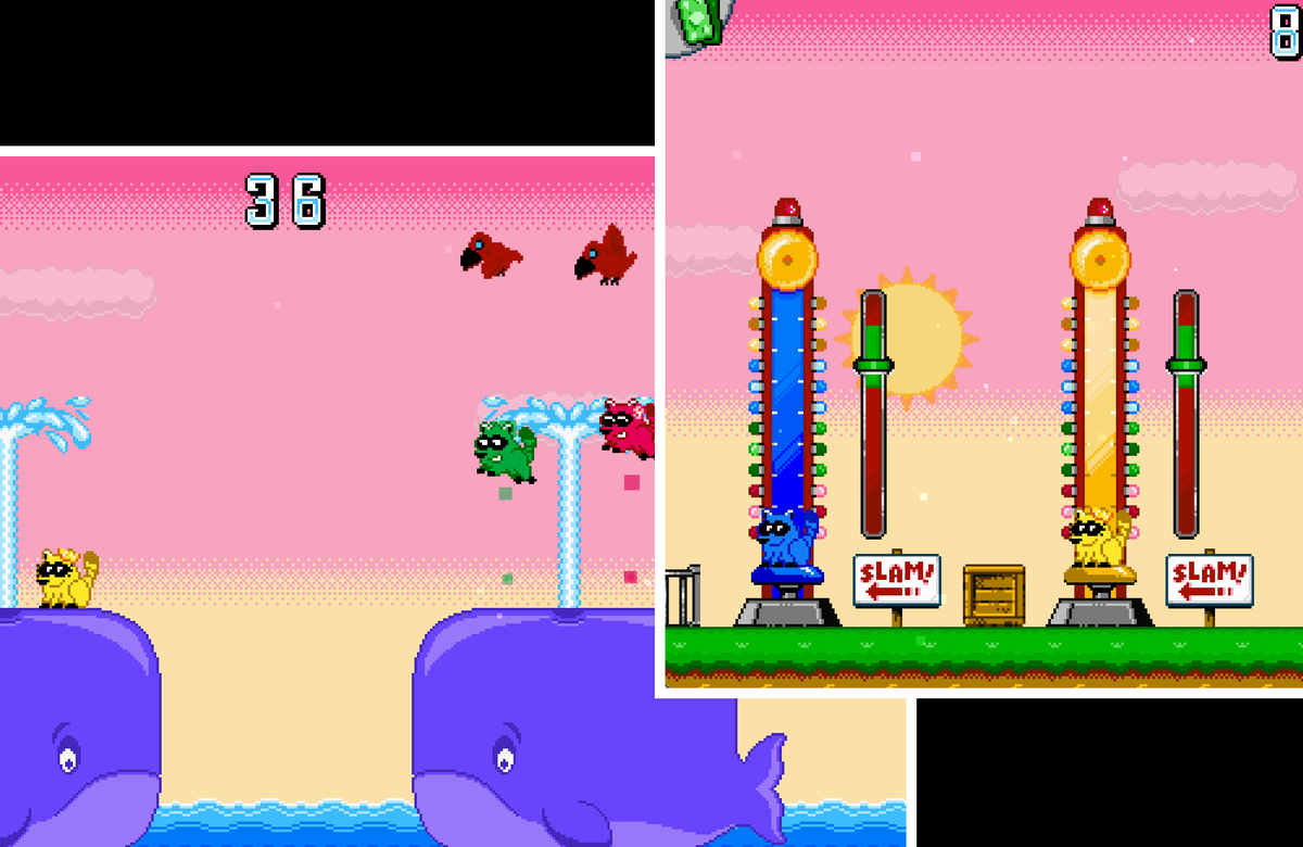 The Whale &amp; Striker Minigames needed their fun levels increased. Therefore, both of these Minigames have been reworked for the upcoming update, expected by March. #arcade #gamedevelopment #gaming