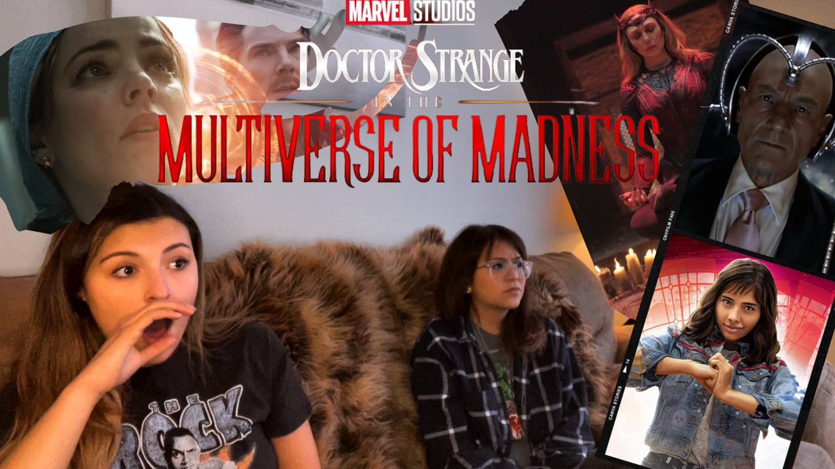 This trailer 🤯🤯🤯 Hands down, the best part of the Super Bowl! New trailer reaction is live! Dr. Strange In the Multiverse of Madness - youtu.be/OyKNJgjeU1U