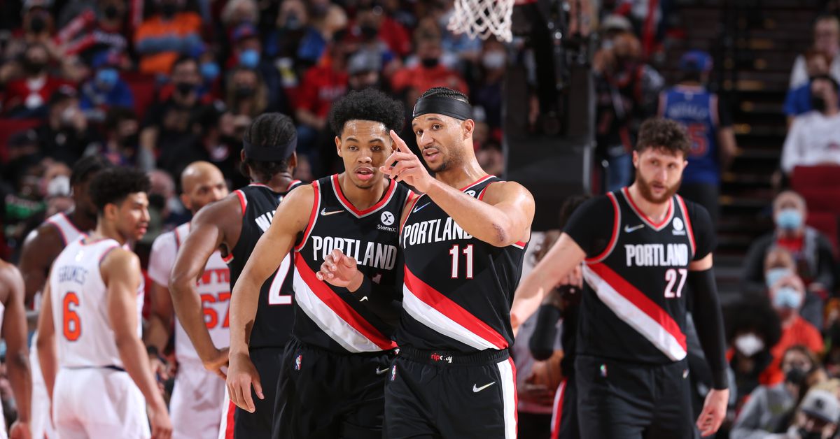 Simons, Hart Form Instant Chemistry in Re-Tooled Backcourt: Photo by Sam Forencich/NBAE via Getty Images  

The Church of Roy podcast discussed how the Trail Blazers’ new lineup has come together after the trade deadline. 

The Church of Roy… https://t.co/gx1OHeO2gt #RipCity https://t.co/pGxOZpDHZu