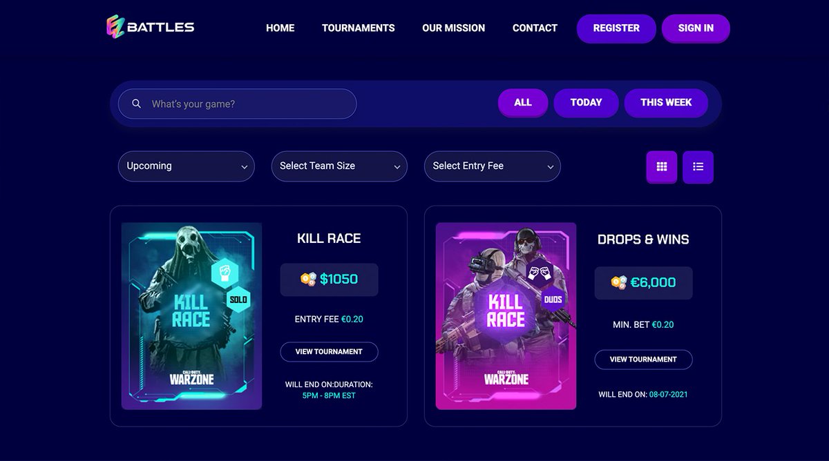 Have you seen our incoming website platform preview? If not feel free to check the #sneakpeek channel in our Discord and stay up to date!