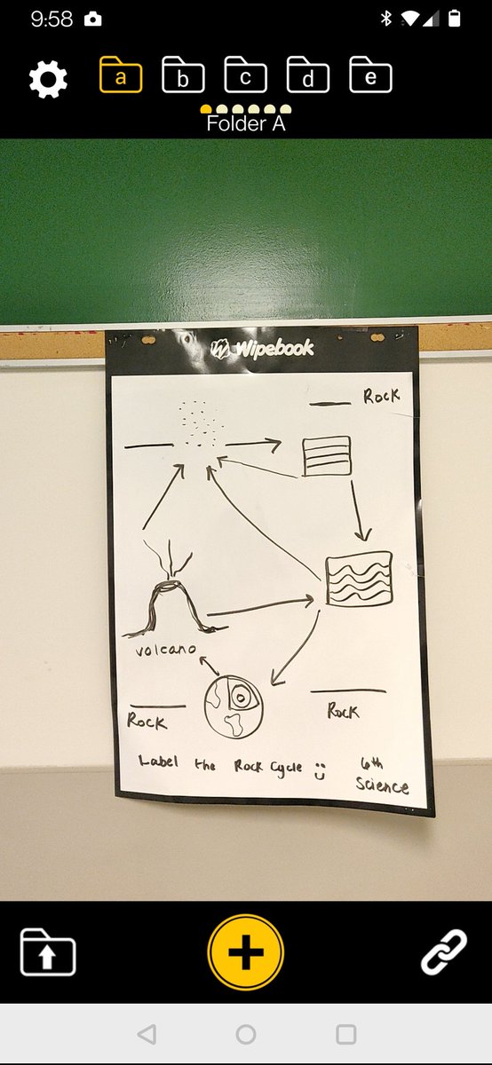 MsBertolino's tweet photo. 6th grade science teachers using  @Wipebook  to create a test review. They then used the app to turn the drawing into a file to save or print. https://t.co/Khuwh7yjcX