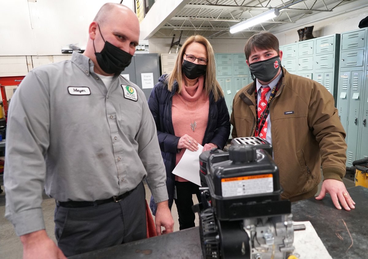 School Counselors from <a href="/lowvilleacademy/">Lowville Academy</a>, <a href="/BeaverRiverCSD/">BRCSD</a>, Carthage, South Lewis, and <a href="/towschool/">Town of Webb UFSD</a> recently visited the #SackettCenter in Glenfield. They observed several CTE programs &amp; watched students in action #BOCESConnects #pursuingexcellence #careerteched #boces