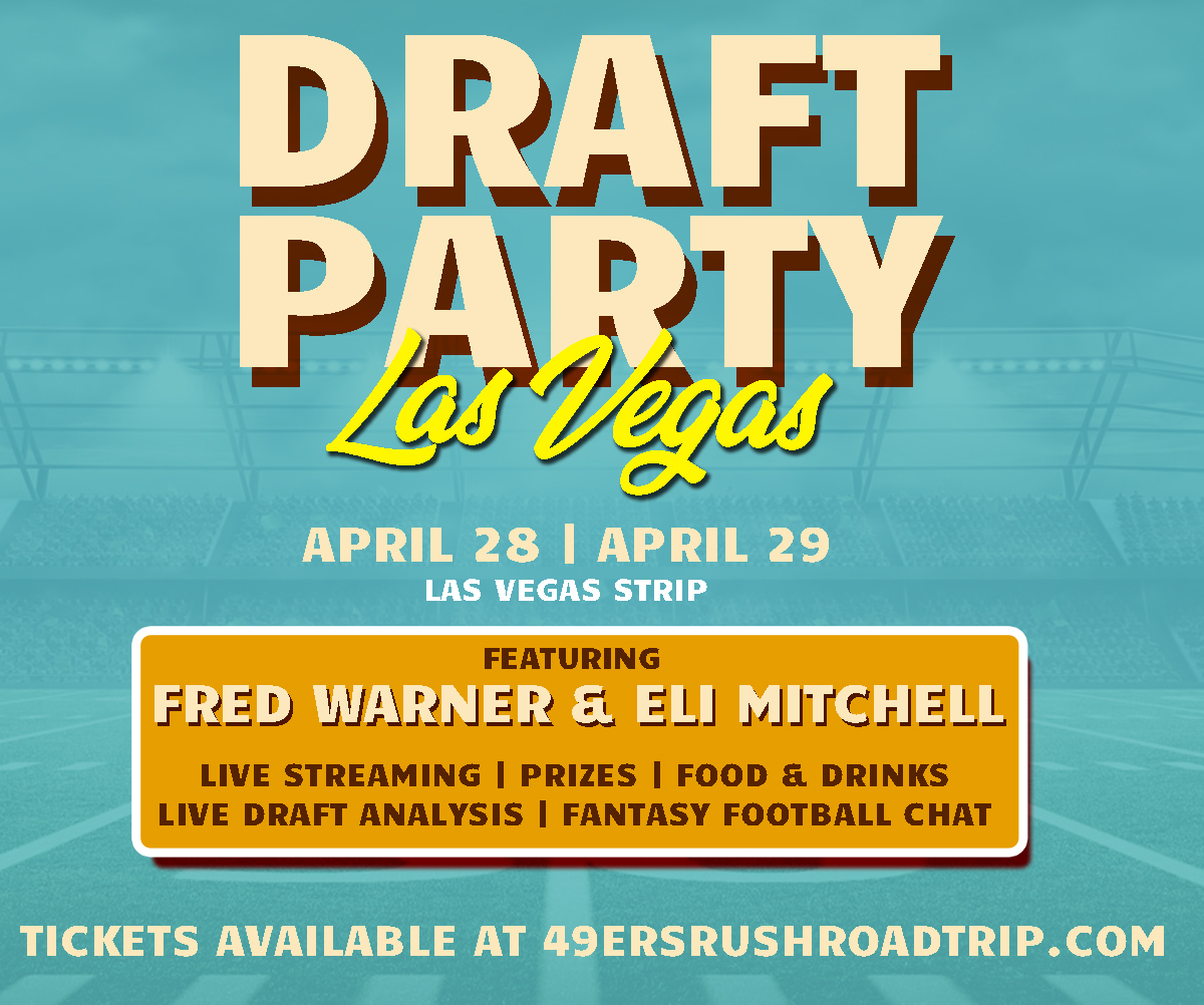 EatSleepFF's tweet image. Do you have plans for the Draft in April? Why not hang with us (with Eli and Fred) in Vegas with OPEN BAR and food.