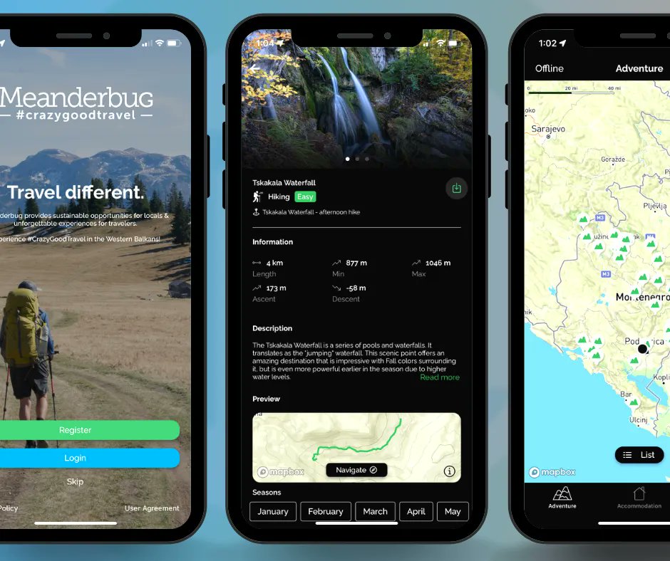 meanderbug's tweet image. We are creating something new. It's still improving but already worthwhile for those that like #adventure, #hiking, and mountains. 

Download the #app now:
App Store - buff.ly/350Lvag
Google Play - buff.ly/3uTncWN