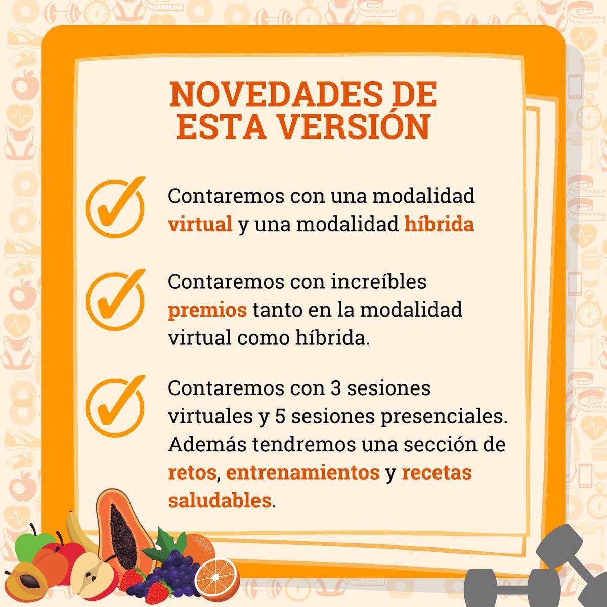 SCOPH_Panama's tweet photo. ¡Hoy damos inicio a las inscripciones de La Batida! 🍊

No pierdas la oportunidad de cambiar tu estilo de vida y mejorar tu salud.

Para inscribirte puedes dirigirte al link que se encuentra en el Qr o en el linktree de la descripción de nuestro Ig https://t.co/rxcV2Dz7BF