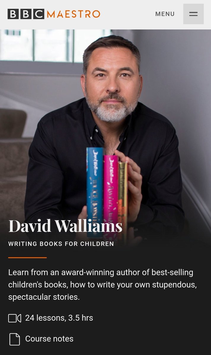 KeepUpBooks's tweet image. Learning from the best! Found this course extremely beneficial!
@davidwalliams 
#WritingCommunity #PB