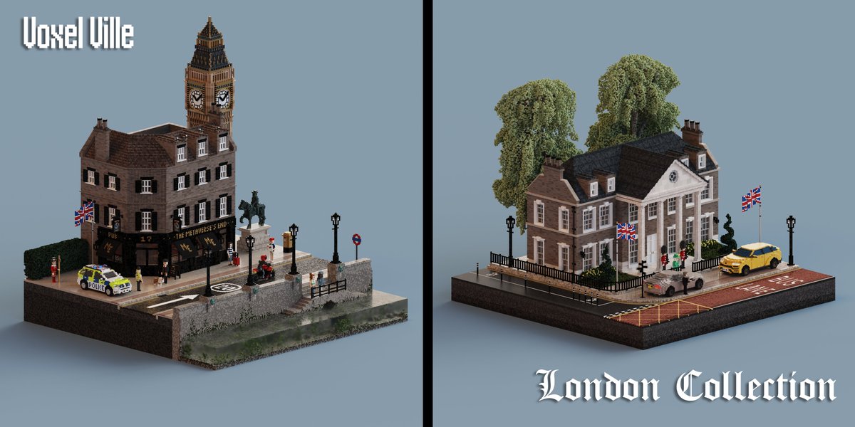 🇬🇧 LONDON Collection Whitelist Giveaway! 🇬🇧

We are giving away a whitelist spot to our London collection one lucky winner:

➡️ Follow <a href="/VilleVoxel/">Voxel Ville</a> 
➡️ Like &amp; Retweet this post

Join our Discord for more information on our upcoming collections! discord.gg/voxelville