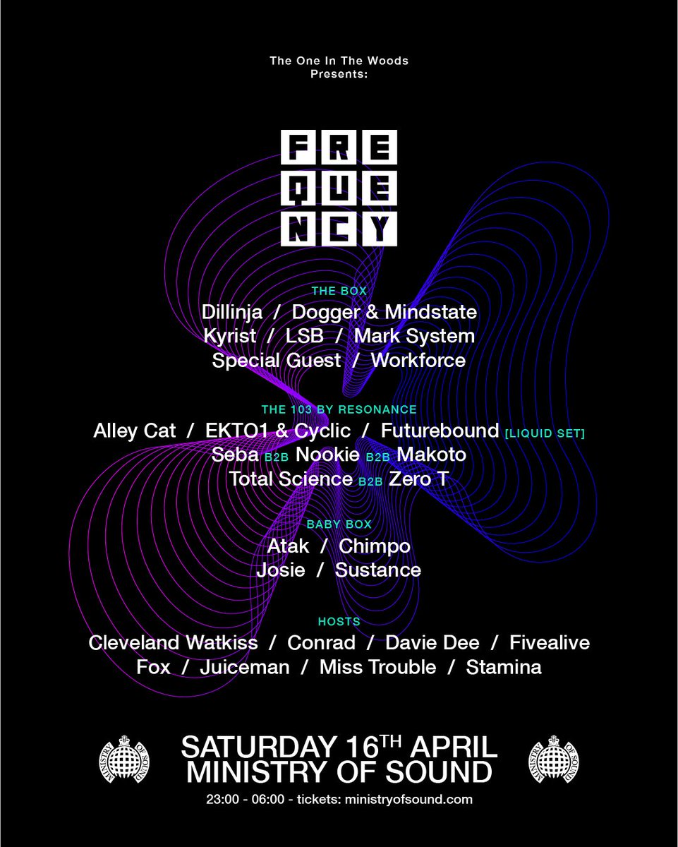 Absolutely hyped to be playing at the Ministry of Sound with <a href="/Cyclicdnb/">Cyclic</a> 😎🎚️🎛️😎 

Huge shouts to <a href="/resonance_dnb/">Resonance</a> <a href="/TheOnePromotion/">Davie Dee</a> #mos #frequencydnb #resonance #toitw2022