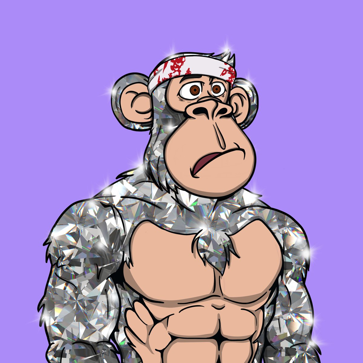 Want a Jacked Ape? We're giving this one away! 💎 

To enter 👇
- Like &amp; Retweet
- Follow <a href="/JackedApeClub/">ً</a> 
- Tag 3 friends