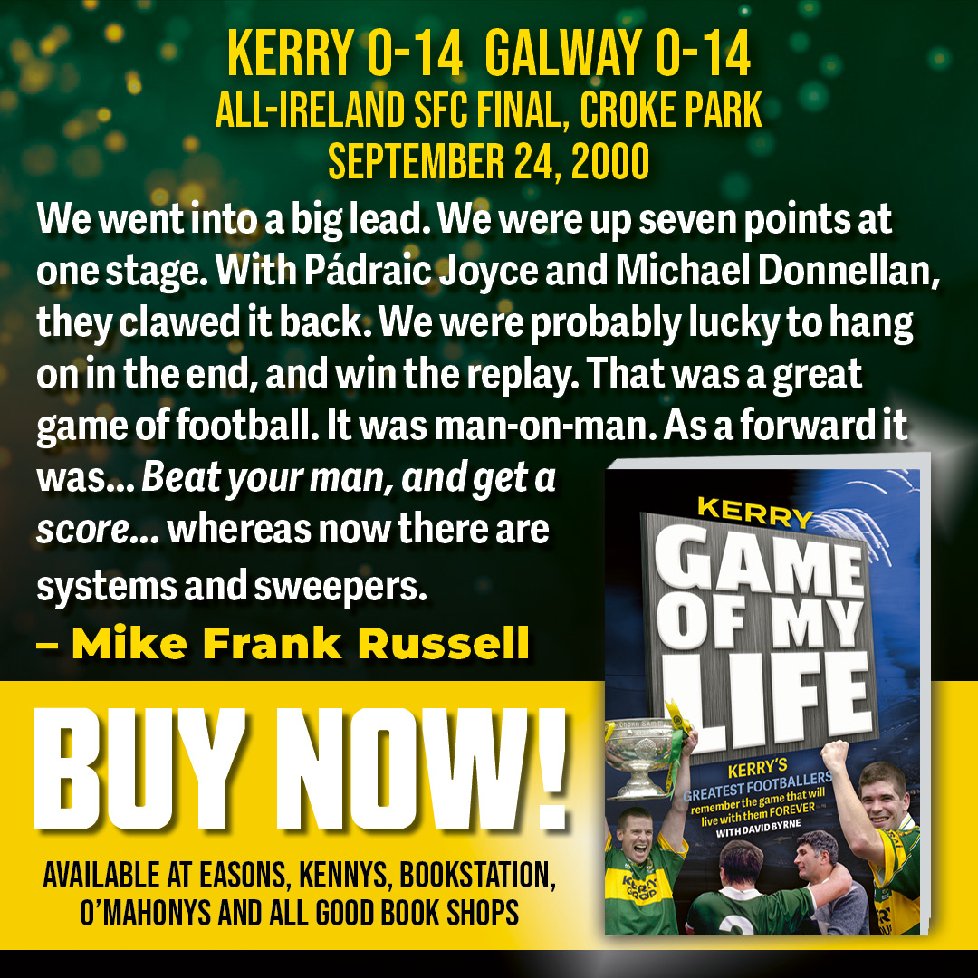 HerobooksD's tweet image. Mike Frank Russell and the... Game of his Life!
@LauneRangers @KerrySupporters @Kerrygaadublin @Kerrys_Eye @kerrysportshub @Kerry_Official @radiokerrysport @kerryladiesfoot @byrne_david @terracetalkrk @KerrySupporters