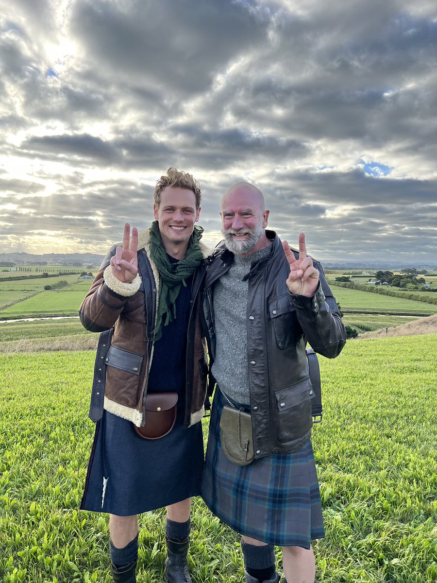 Sam Heughan tweet media