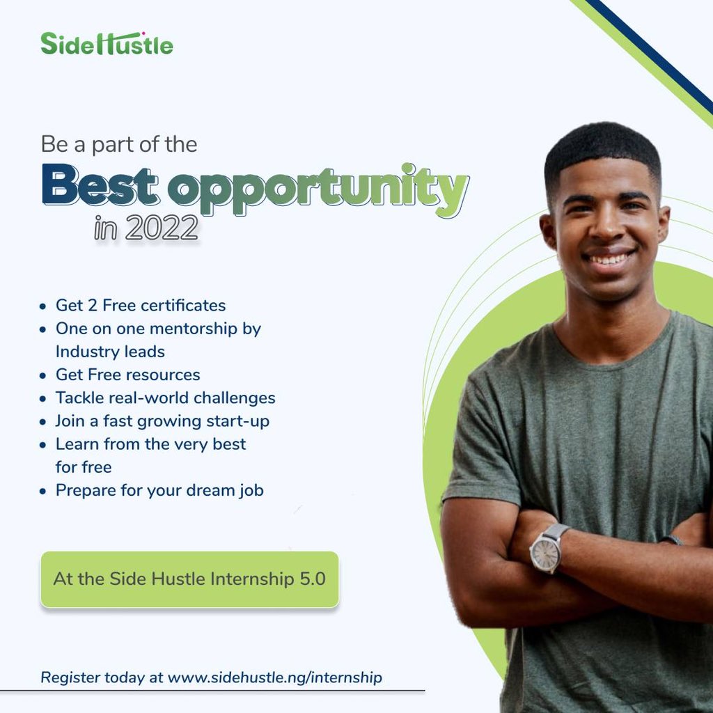 hannytalker's tweet photo. Night crawlers ensure you share this opportunity with someone that needs it

It’s an internship programme 

https://t.co/u8sDAIlYqb https://t.co/BTmhv2zsa2