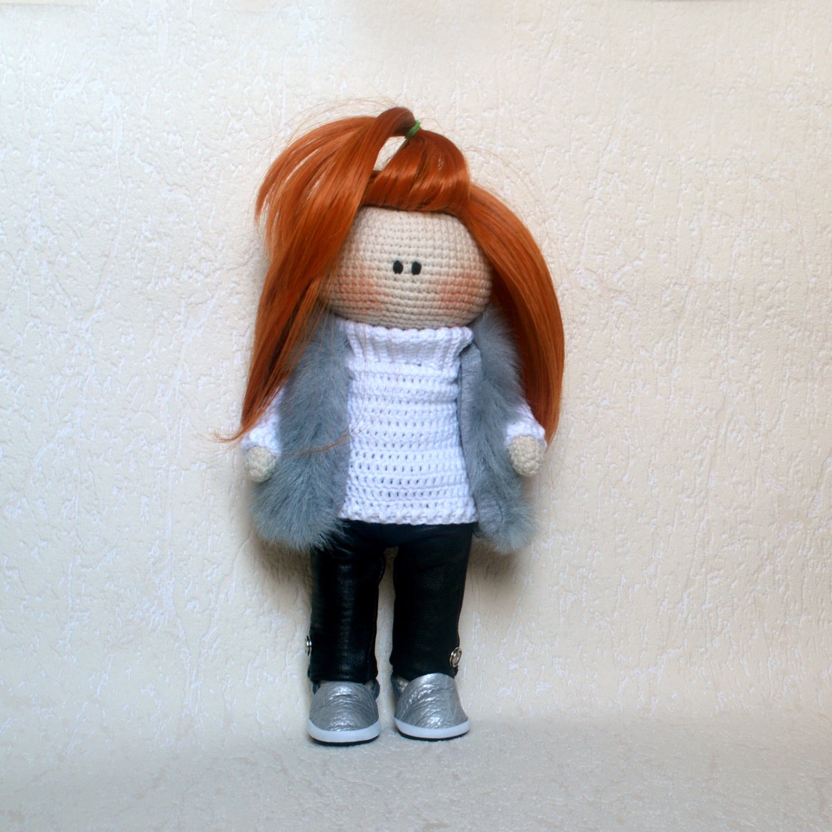 deftcrochet's tweet photo. Rag doll with red hair. Stuffed interior art doll. Ready to ship 
https://t.co/P1IGdn6uRc 
 #dressupdoll #ragdollredhair #plushdollgirl #tildadollcrochet #clothdollhandmade #homemadedolls https://t.co/YwGqN69yXo