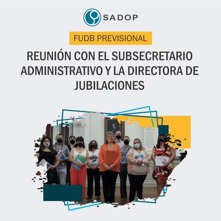 sadoppba's tweet photo. Primera reunión del FUDB PREVISIONAL con el nuevo Sub Secretario administrativo de Dgcye, Diego Turkenich y la Directora Provincial de Jubilaciones , asesoramiento y  Certificaciónes, Araceli Mastellone 👇
https://t.co/xfZuG9wuqF https://t.co/bZjzpJQWsR