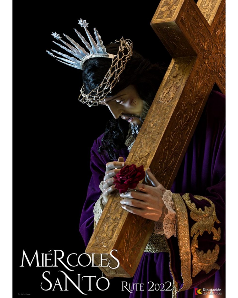 La Seráfica Hermandad y Cofradía de Nazarenos de Ntro. Padre Jesús de la Rosa y Ntra. Sra. del Mayor Dolor presenta el que será el cartel anunciador de este ansiado Miércoles Santo 2022.

El cartel es una preciosa  fotografía tomada por Juan José Camargo Repullo.