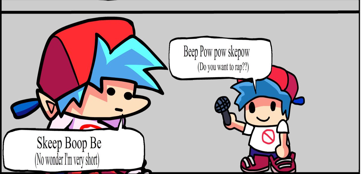HopesRei's tweet photo. Espero les guste este tipo de humor random y no jaya problemas con la creadora // I hope the creator doesn't get upset but it's quite random so have fun reading it
BFF Creator: @Any_Fen_Random
Support: @OfiKidemonYT
1/2 #FNF #fridaynightfunkin #fnfmods #fnfbff https://t.co/acT0ccZZ31
