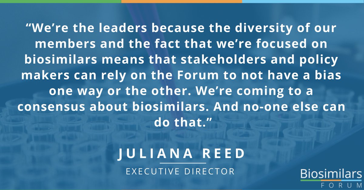 Biosimilars Forum (@usbiosimilars) on Twitter photo Biosimilars Forum executive director Juliana Reed discusses the Forum's priorities and leadership in the #biosimilars industry in an interview with <a href="/DaveGenerics/">Dave Wallace, Generics Bulletin executive editor</a> <a href="/Genericbulletin/">Generics bulletin</a> Read more here: …nerics.pharmaintelligence.informa.com/GB151651/Reed-… Biosimilars Forum executive director Juliana Reed discusses the Forum's priorities and leadership in the #biosimilars industry in an interview with <a href="/DaveGenerics/">Dave Wallace, Generics Bulletin executive editor</a> <a href="/Genericbulletin/">Generics bulletin</a> Read more here: …nerics.pharmaintelligence.informa.com/GB151651/Reed-…
