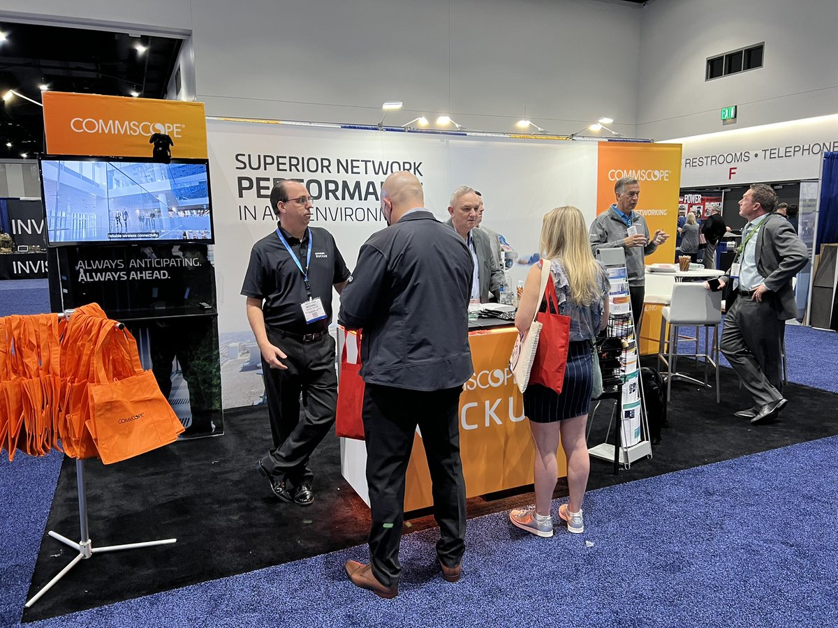 lwalline's tweet photo. Day 1 @AFCEA #WEST2022 stop by and chat with the @CommScope federal team in booth 1708. #superiornetworkinginanyenvironment #5g #RUCKUS #DAS #WiFi6 https://t.co/rvf6l9jK2U