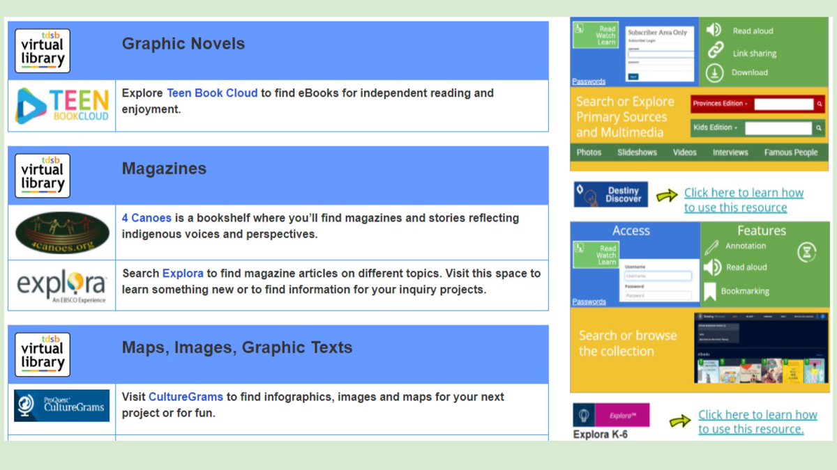 TDSB Virtual Library (@tdsbvl) on Twitter photo Have you checked out the new Language Guide for Grades 6-8? Features digital resources to support students as they Read, Watch, and Learn. Educator resources, how-to tips and more! En français aussi. tdsb.on.ca/library/HOME/F… <a href="/TDSB_DCC/">Digital Content Coaches TDSB</a> <a href="/ProfLibraryTDSB/">TDSB Professional Teaching and Learning Library</a> Have you checked out the new Language Guide for Grades 6-8? Features digital resources to support students as they Read, Watch, and Learn. Educator resources, how-to tips and more! En français aussi. tdsb.on.ca/library/HOME/F… <a href="/TDSB_DCC/">Digital Content Coaches TDSB</a> <a href="/ProfLibraryTDSB/">TDSB Professional Teaching and Learning Library</a>