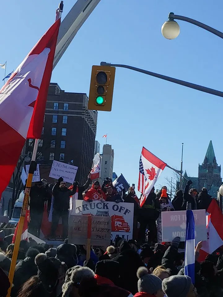 sfliberty's tweet photo. The situation in #Canada is a reminder that liberty is not certain and we must always be prepared to stand up and fight to protect it. We stand by our local coordinators in their fight for freedom. @SFLCanada #HonkForLiberty #FreeCanada https://t.co/O5sWwoDF9E