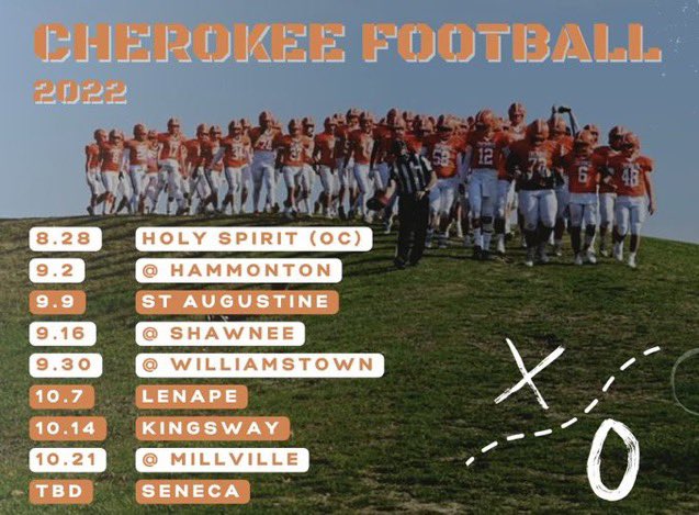 cherokee football 5th quarter club tweet media