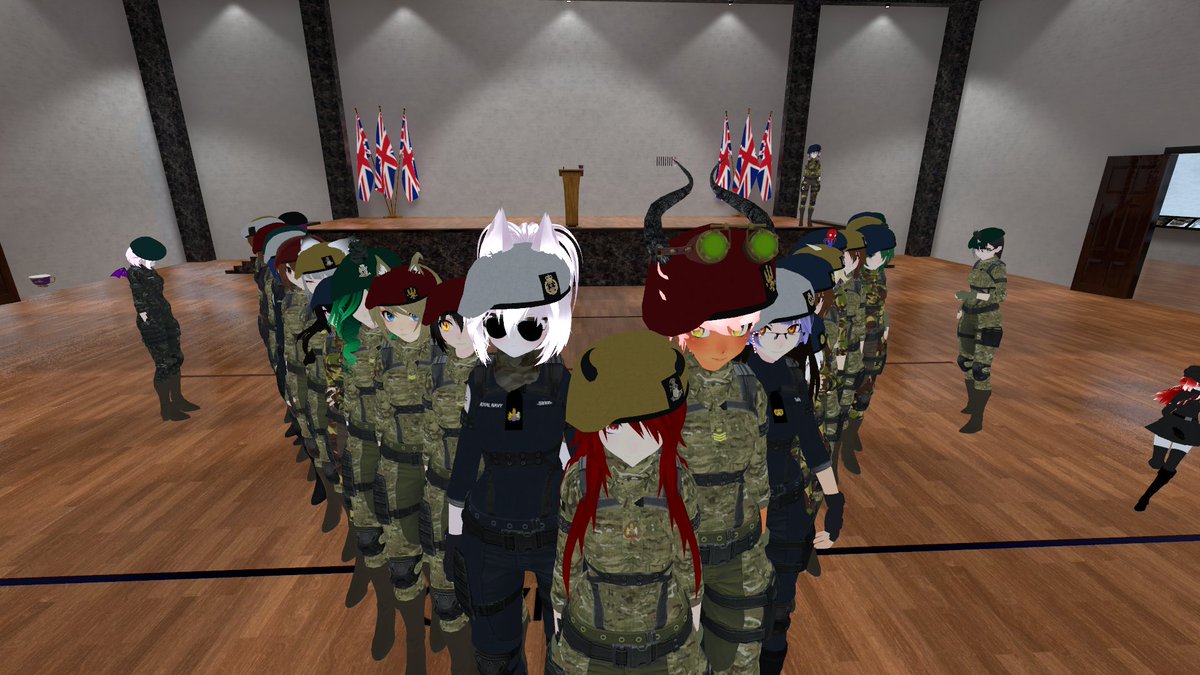 BAFRPT's tweet photo. A massive phase one with over 15 attendees, and multiple staff present. Well done!!
#BafRP #VRChat https://t.co/KD7JoMH0kl