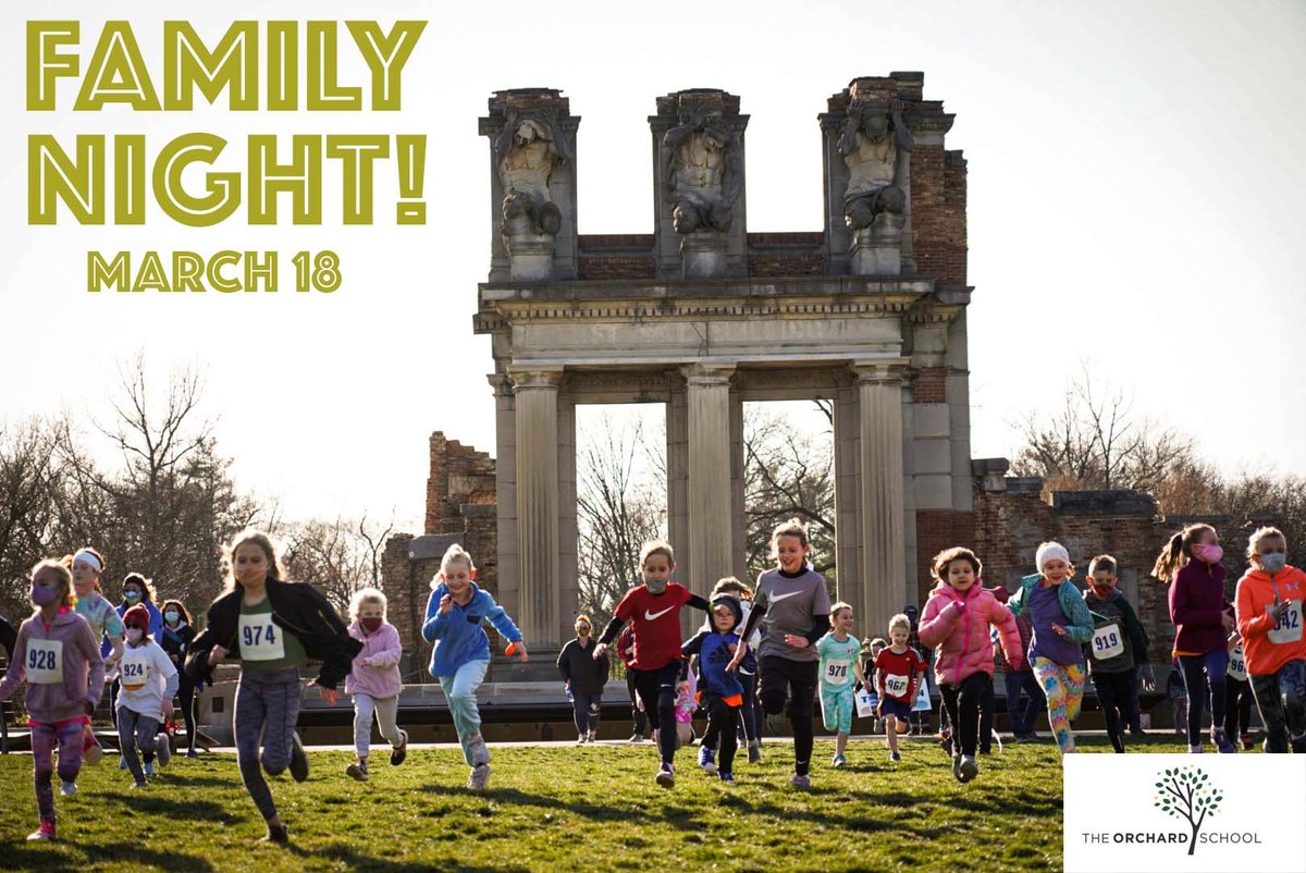 Register for family night and children’s races on Friday, March 18th 6pm! 
bit.ly/HPTR2022
A huge thank you to our Family Night sponsor, The Orchard School <a href="/OrchardOwl/">The Orchard School</a> 
#trailrun #trailrunning #run #indianapolis #indyrunners  #runindy #hollidaypark #visitindy