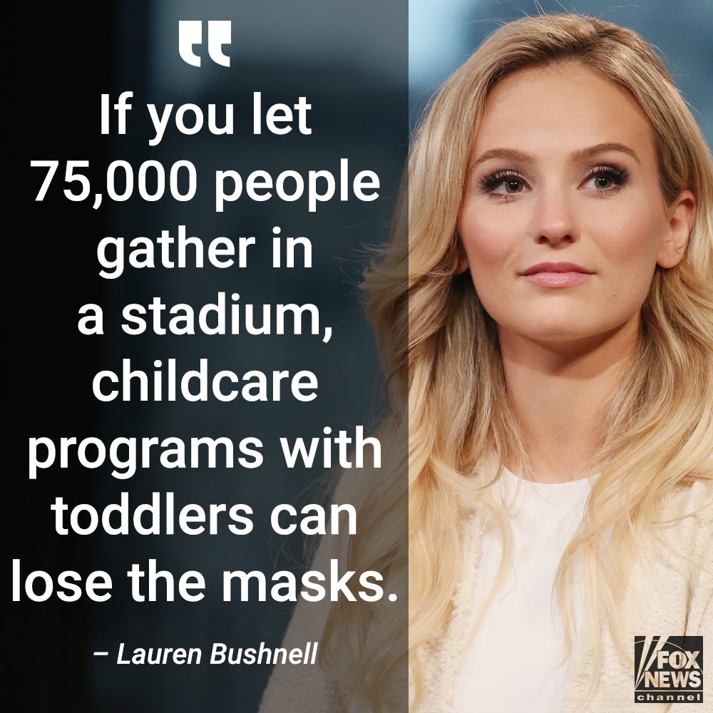 FoxNews's tweet photo. LET KIDS BE KIDS: Country music star @iamchrislane's wife @LaurenBushnell3 questions who is 'representing the children' when it comes to potentially harmful mandates. https://t.co/TR7ggkeFI2 https://t.co/BG8RcFFc6k
