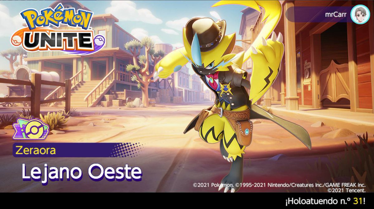 MrCarr777's tweet photo. Por fin #PokémonUnite https://t.co/dkRMvpmVuq