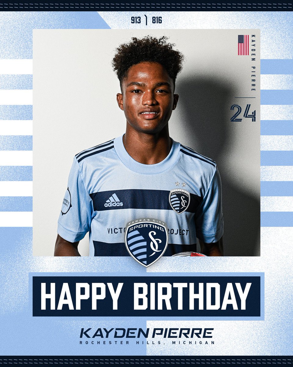 Happy 19th birthday to homegrown <a href="/KaydenPierre5/">Kayden Pierre</a>!

#SportingKC