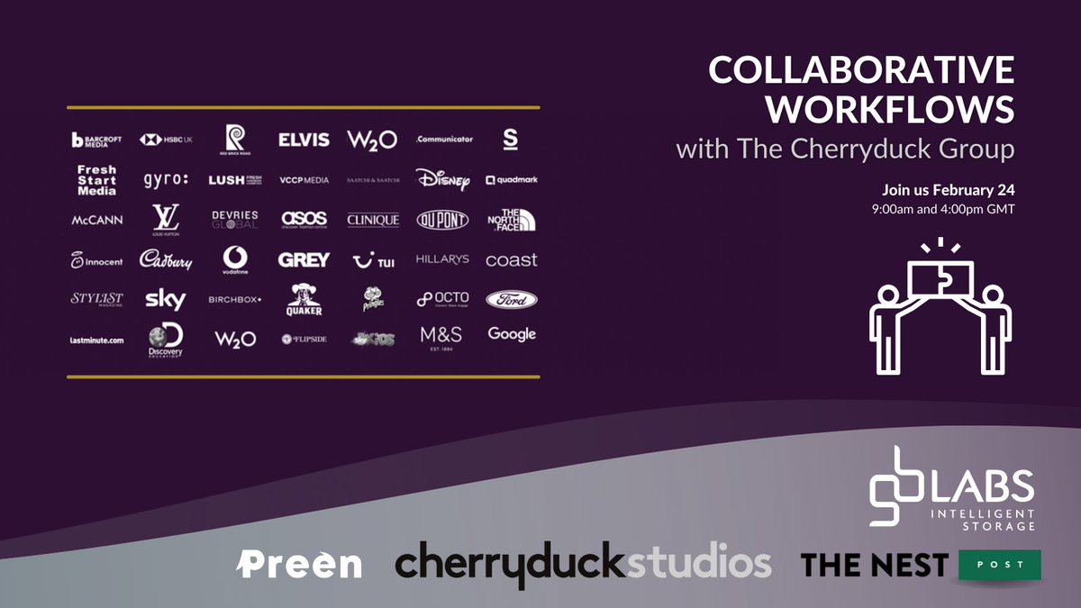 GB Labs (@gb_labs) on Twitter photo <a href="/cherryduckstdio/">Cherryduck Studios</a> work with a range of companies on a variety of different projects depending on customer needs. With large and high-profile clientele, being able to quickly access and edit large video files is crucial, this is where GB Labs come in – bit.ly/3sH1WAP <a href="/cherryduckstdio/">Cherryduck Studios</a> work with a range of companies on a variety of different projects depending on customer needs. With large and high-profile clientele, being able to quickly access and edit large video files is crucial, this is where GB Labs come in – bit.ly/3sH1WAP