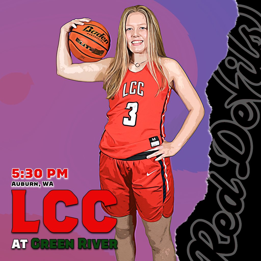 🏀🏀GAMEDAY🏀🏀
<a href="/lccwbb/">Lower Columbia WBB</a> ⛹🏽‍♀️ on the road for a 5:30 pm match up 🆚 Green River Gators in Auburn, WA.
Watch live at nwacsportsnetwork.com