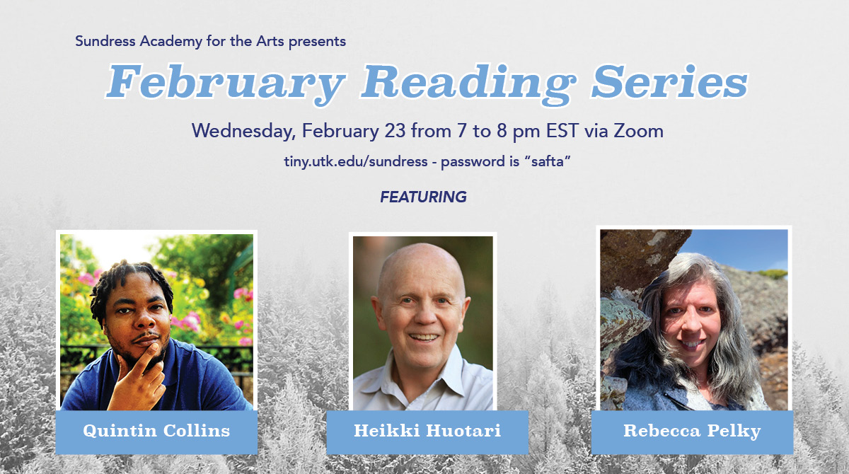 SAFTACookBook's tweet photo. The Sundress Academy for the Arts is pleased to announce the guests for the February  installment of our virtual reading series. This event will take place via Zoom on February 23, 2021 from 7-8PM, on Zoom. https://t.co/GerwviC8Km