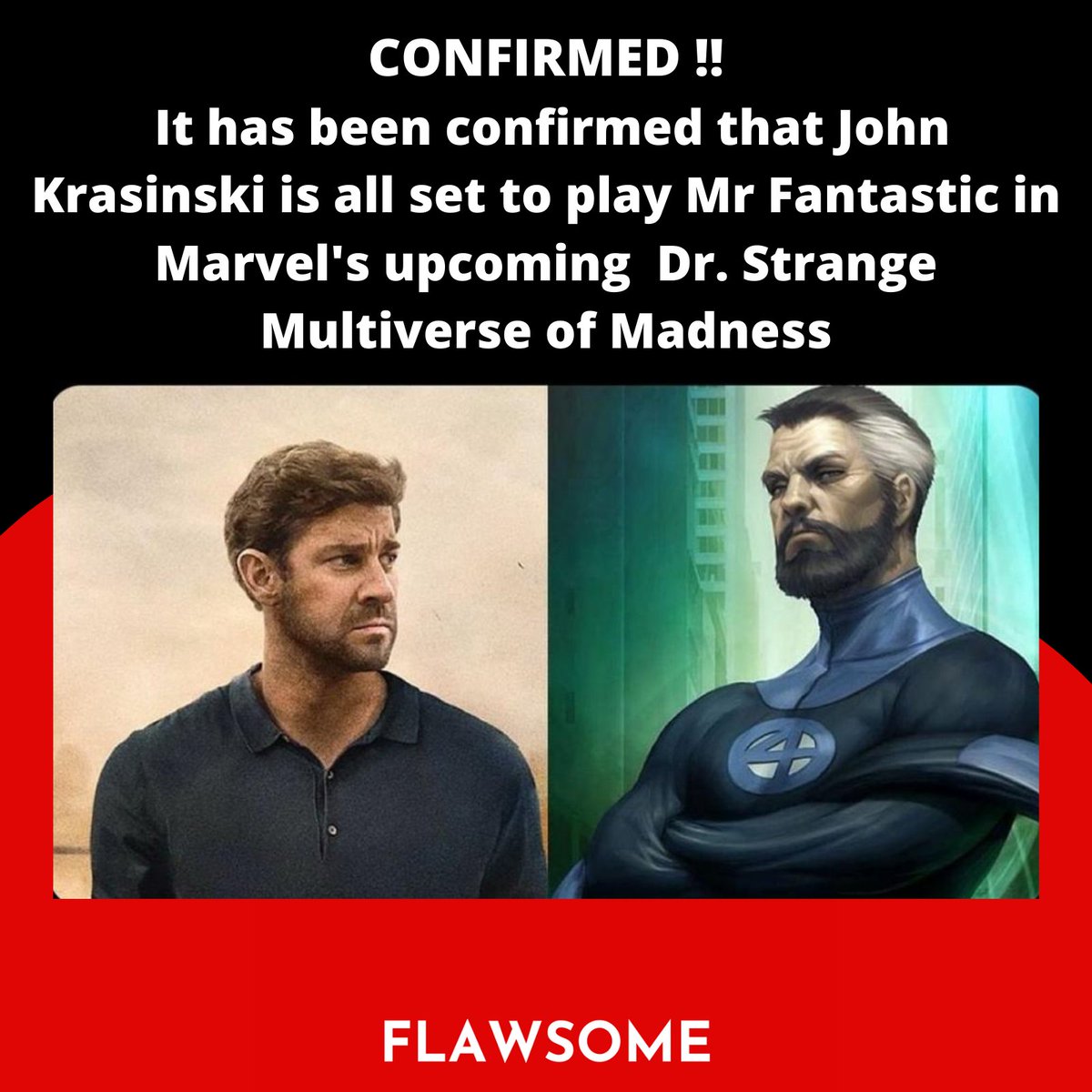 Flawsome_br's tweet photo. It's confirmed guys!! #MultiverseOfMadness #Marvel https://t.co/nS0oQ8NU4N