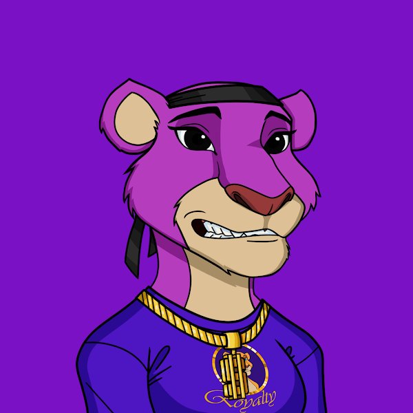 Who loves this #LadyLion royalty that <a href="/GriffenX4/">GriffenX.eth</a> just minted as part of our free minting celebration?!💎🔥
#LadyLions #Purrr #ROAR