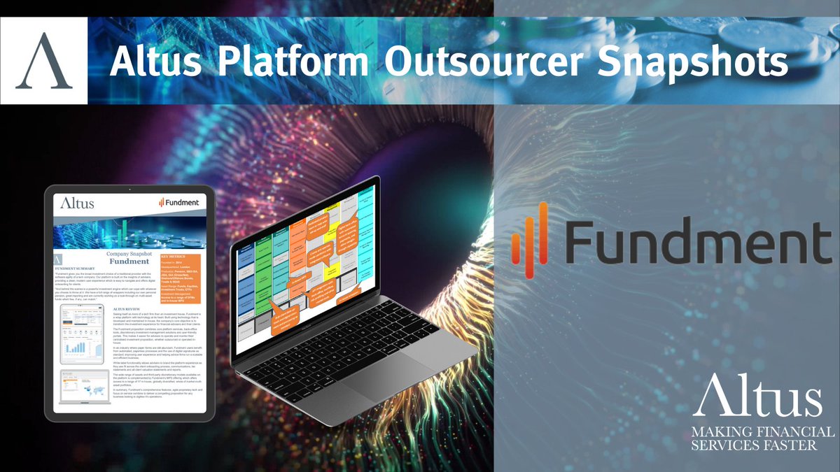 AltusCons's tweet image. This Platform Outsourcer Snapshot has been put together with insight from @FundmentHQ, and is presented in an easy to digest document, using Altus visual Platform frameworks. 

Download our free #AltusPlatformOutsourcerSnapshot to find out more! loom.ly/JpsEc-o