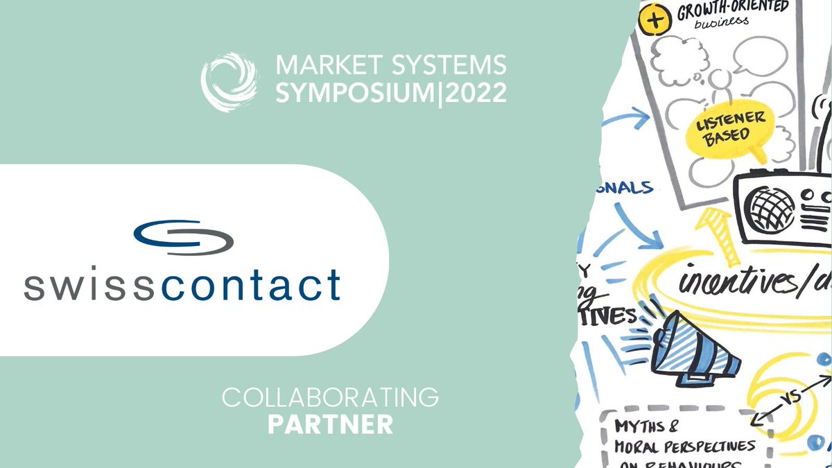 Join us on 30th March for an introductory training session about Inclusive Market Systems Development, which Swisscontact will offer prior to the Market Systems Symposium. 

Registration for #MSS2022 is now open: vikarainstitute.org/symposium-2022 

#marketsystemsdevelopment