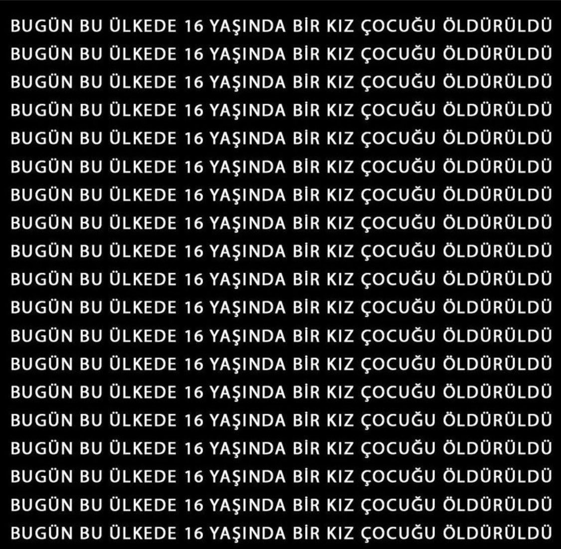 Sıla 16 yaşındaydı...

#SılaŞentürk