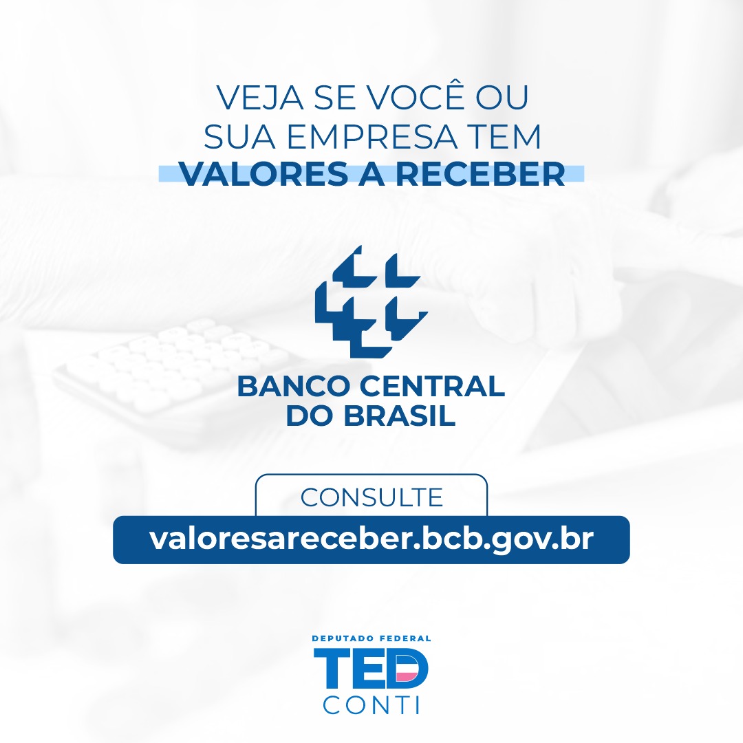 tedcontioficial's tweet photo. O Bacen abriu consulta sobre valores esquecidos em bancos. Existem bilhões de reais nesta situação.

Coloque seus dados apenas no link oficial e não confie em mensagens não solicitadas.

https://t.co/0N3E0G10yi https://t.co/OdCpYZ5qD2