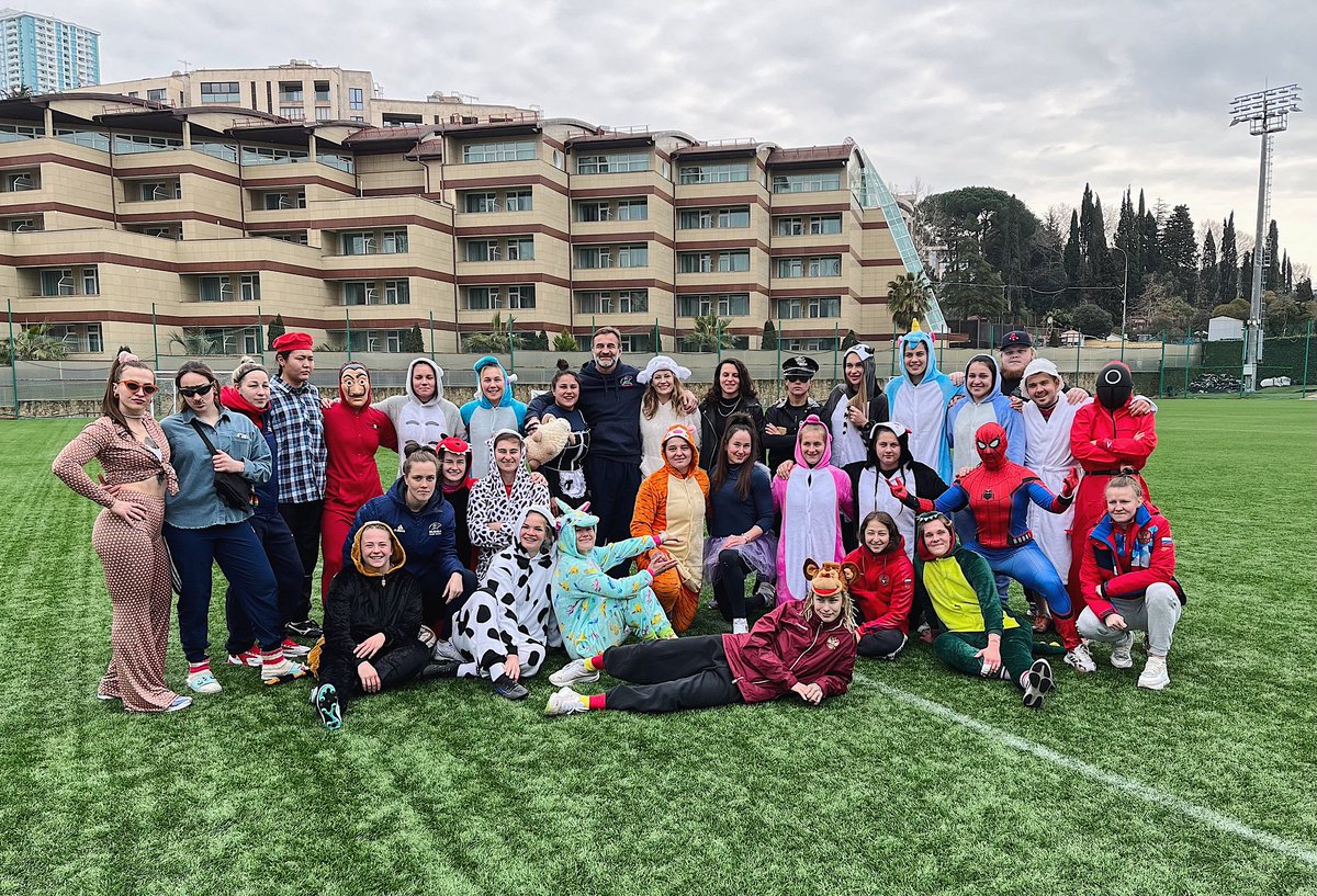 russiarugby's tweet photo. If we celebrate a coach’s birthday, it’s the only way 🤩

Pavel Baranovsky, the head coach of the Russian women’s national team, celebrates his 48th birthday today! https://t.co/HHRyaytY0o