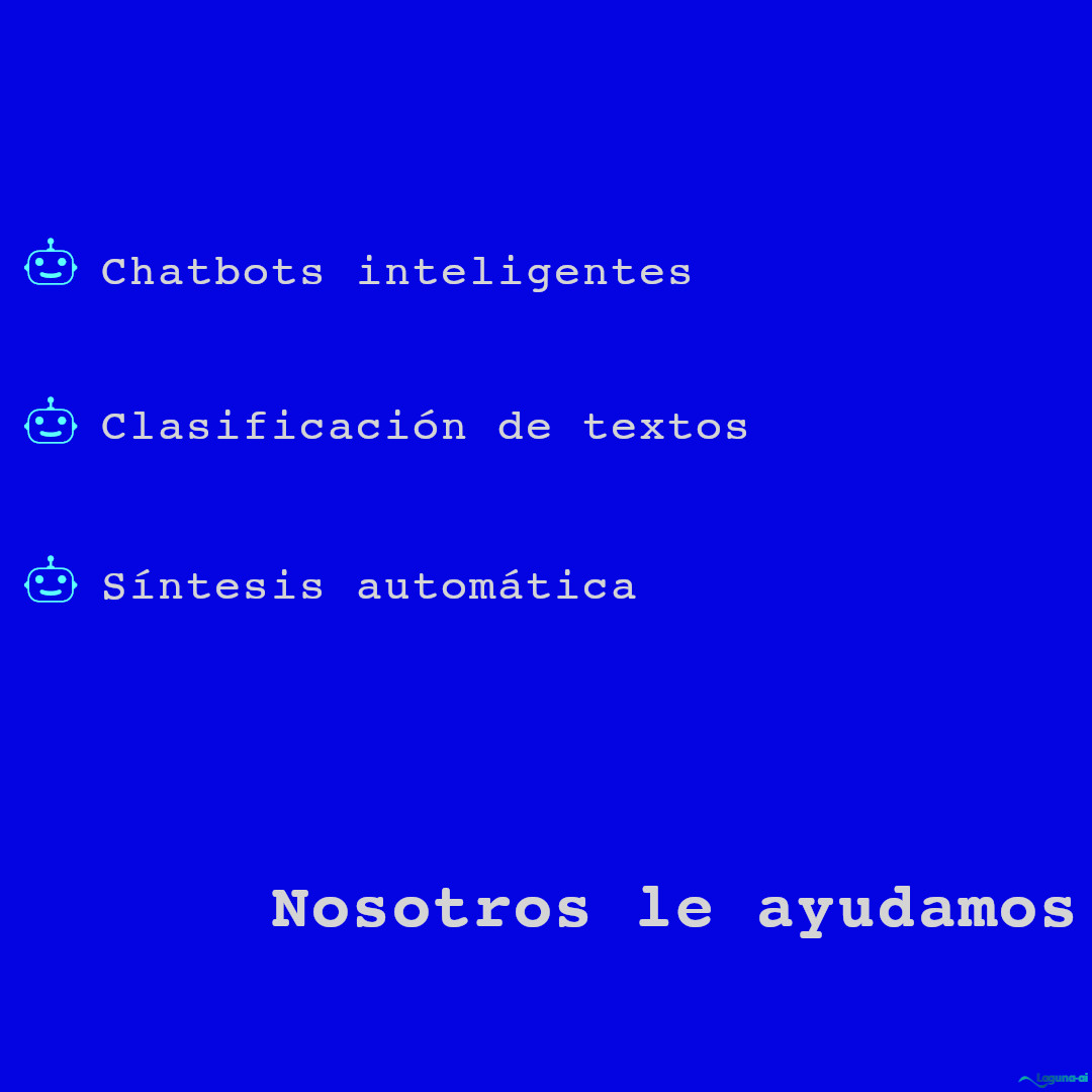 Laguna_ai's tweet photo. #inteligenciaartificial #machinelearning #nlp #inteligenciaempresarial #empresas #analisisdedatos #datadrivendecisionmaking #datadriven #Resumen #Analisis #atencionaclientes #chatbot #chatbotdevelopment #software #softwaredeveloper #servicioalcliente #quelosdatoshablen #lagunaai https://t.co/8k6AZoNvJs