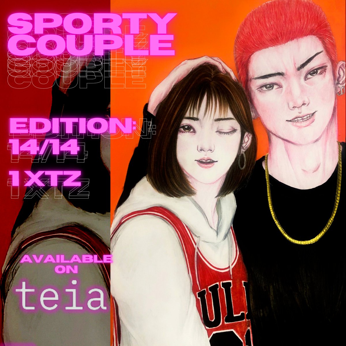 Ryanjtrunks's tweet image. ❤️MONTH OF LOVE DROP❤️
🏀SPORTY COUPLE🗑️
14/14 editions
1XTZ
Available on @TeiaCommunity @TeiaArt @HIC_AF 
teia.art/objkt/674720
hic.af/o/674720
hen.teztools.io/objkt/674720
hicetnunc.art/objkt/674720

#NFT #nftart #NFTCommunity #CleanNFT #tezos #teia #NFTartists #NFTdrop