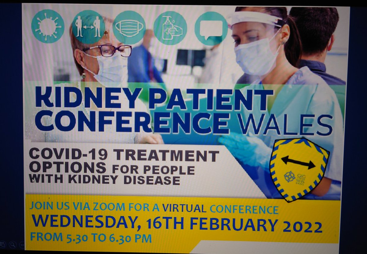 Tonight we are hosting a webinar on #COVID19 #Treatment #kidneyDisease <a href="/KidneyWales/">Kidney Wales</a>
<a href="/kidneycareuk/">Kidney Care UK @kidneycareuk.bsky.social</a> @PaulPophamFund <a href="/RenalWelsh/">Welsh Kidney Network</a> <a href="/miketransplant/">Mike Stephens</a> <a href="/Brown_ie_Chris/">Chris Brown</a> <a href="/Lee_White_/">Lee White</a>