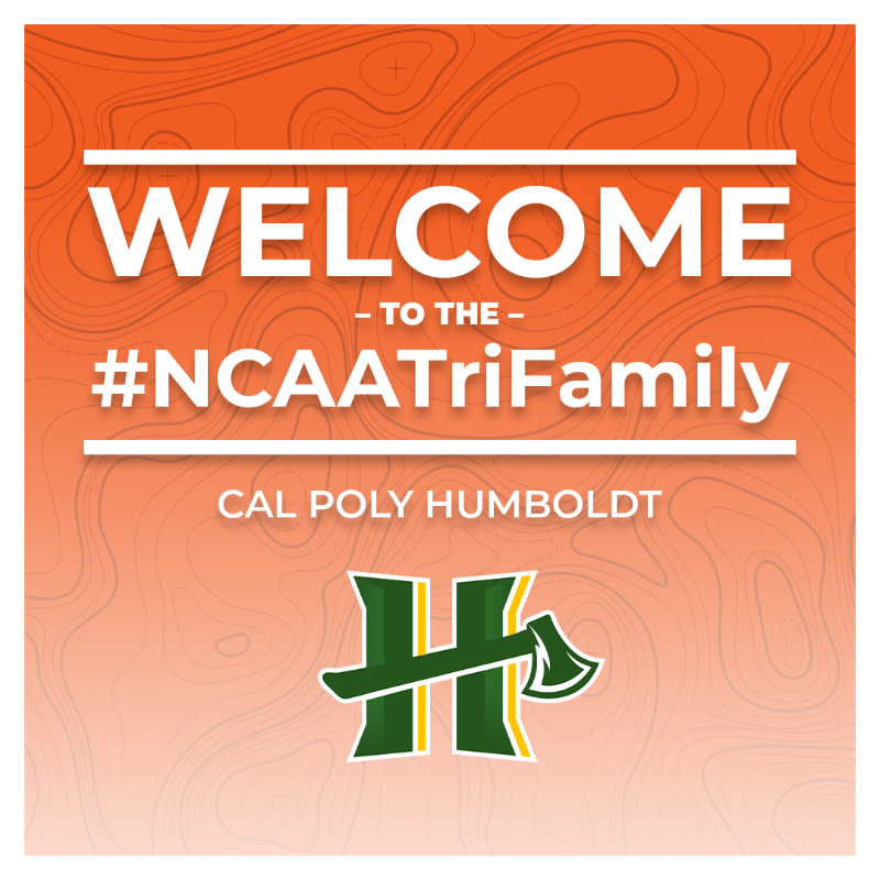 usatriathlon's tweet photo. 𝗡𝗨𝗠𝗕𝗘𝗥 𝟰𝟬! 🙌 🙌 🙌

Welcome to the #NCAATriFamily, @HumboldtJacks! 🎉

Cal Poly Humboldt will begin competing in the fall of 2022! 👏

@HumboldtCalPoly | #NCAATri