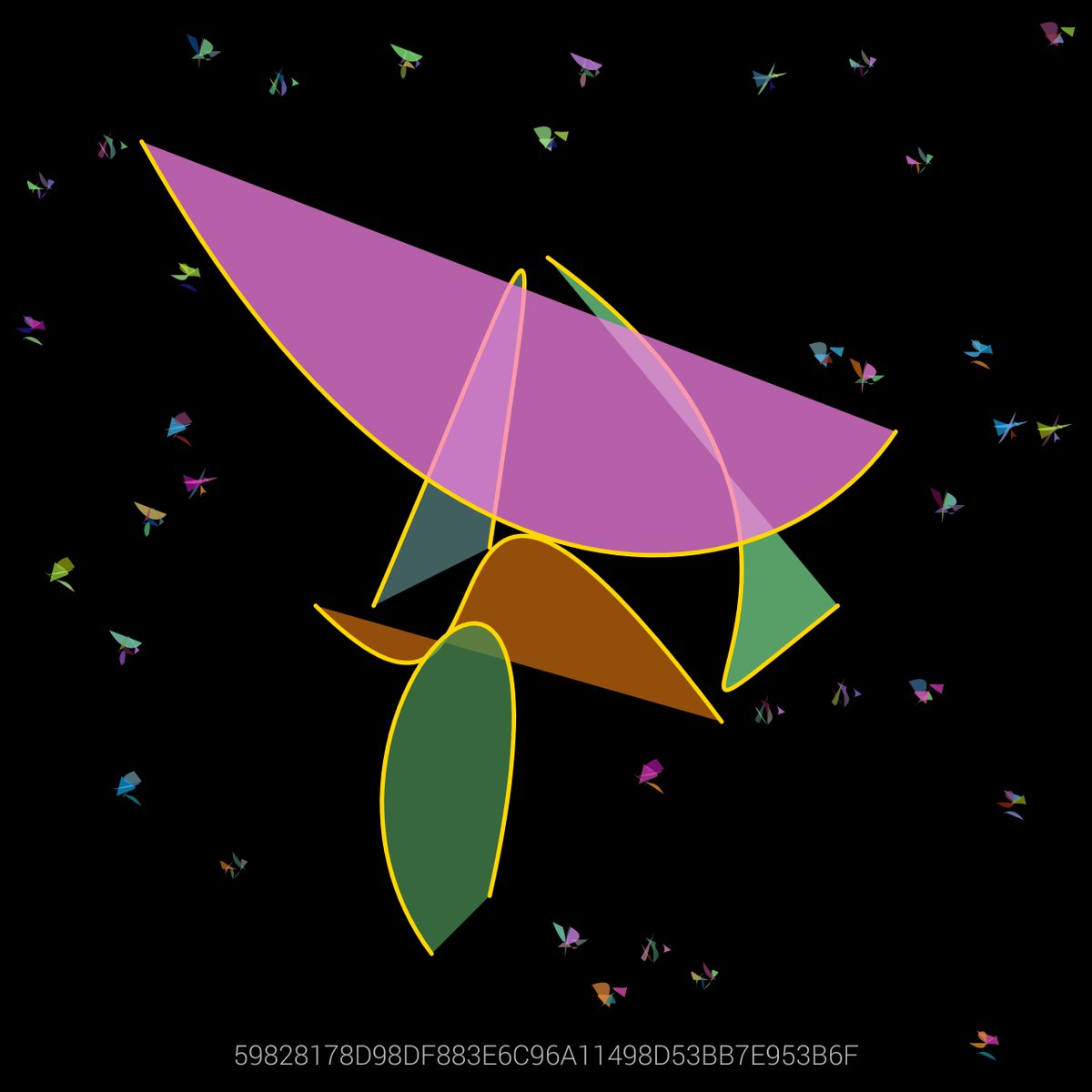 StudioUnoNFT's tweet image. Here're the two most recent creations by amazing StudioUno Norte collectors ❤️🎨🚀🌙

#349 - Carte Uno
#350 - Classic Circle

Gas is low -&amp;gt; Create &amp;amp; mint yours at studiouno.io