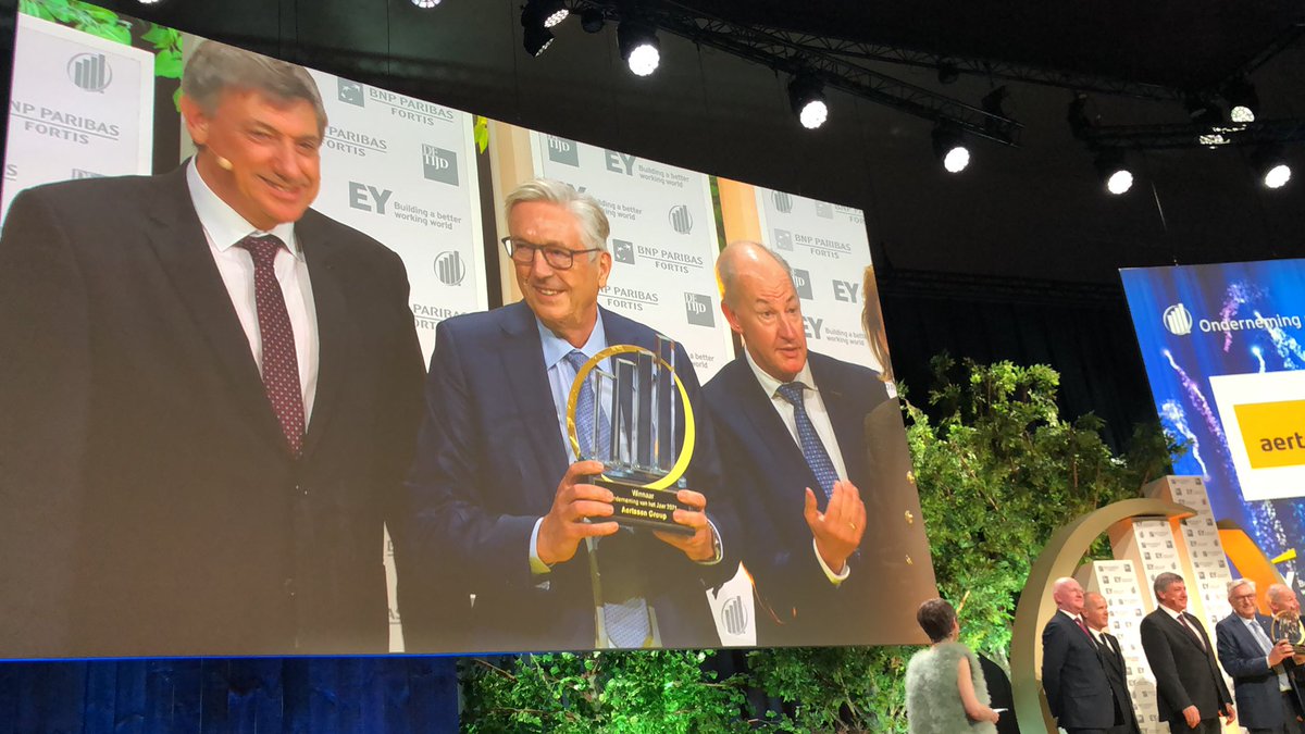 En de winnaar van Onderneming van het Jaar ´21 is… Aertssen Group. Een industrieel familiebedrijf dat zichzelf telkens weer uitvond en internationaal hoge toppen scheert. Proficiat