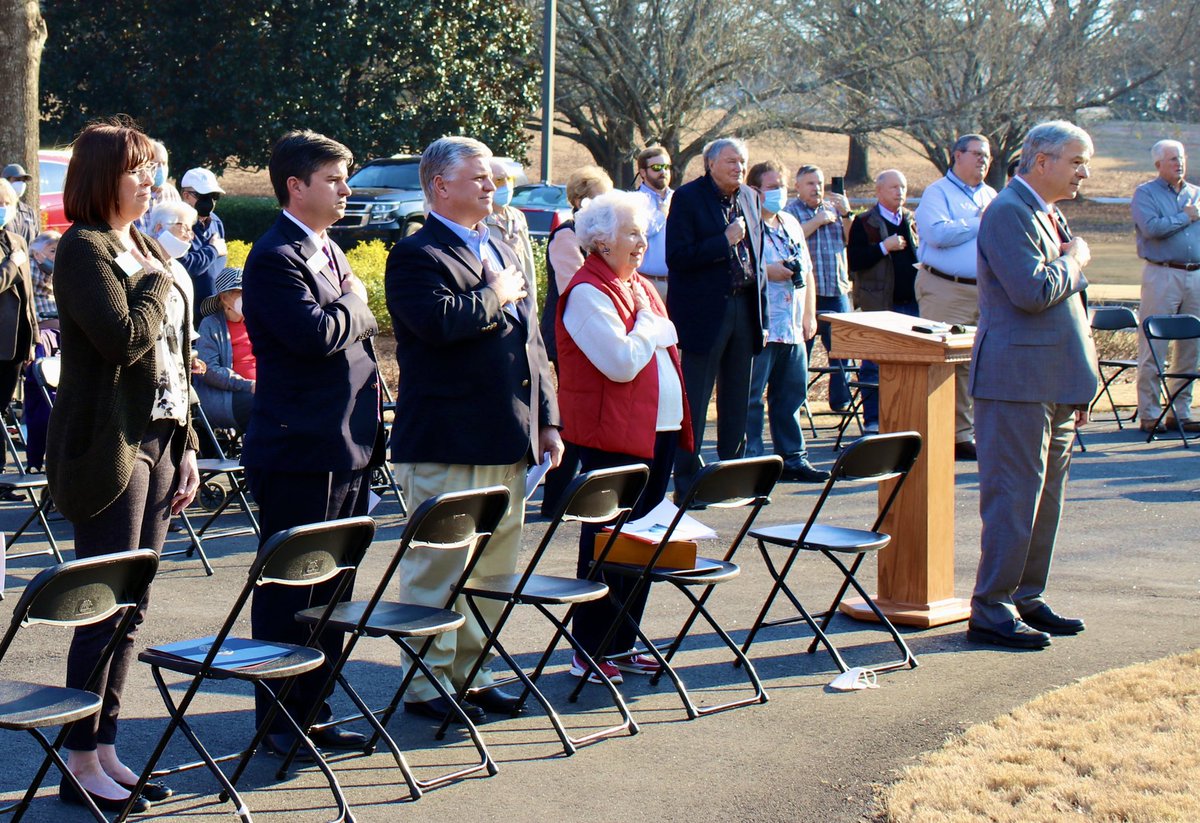 RepDrewFerguson's tweet photo. Last week, I was thrilled to present 2022 Coweta County Citizen of the Year, Norma Haynes, with a flag flown over the Capitol Building in her honor.

Miss Norma embodies the best of #GA03 and is the driving force behind the Newnan-Coweta Public Safety Committee.

Congrats, Norma! https://t.co/G3j2mX9yoD