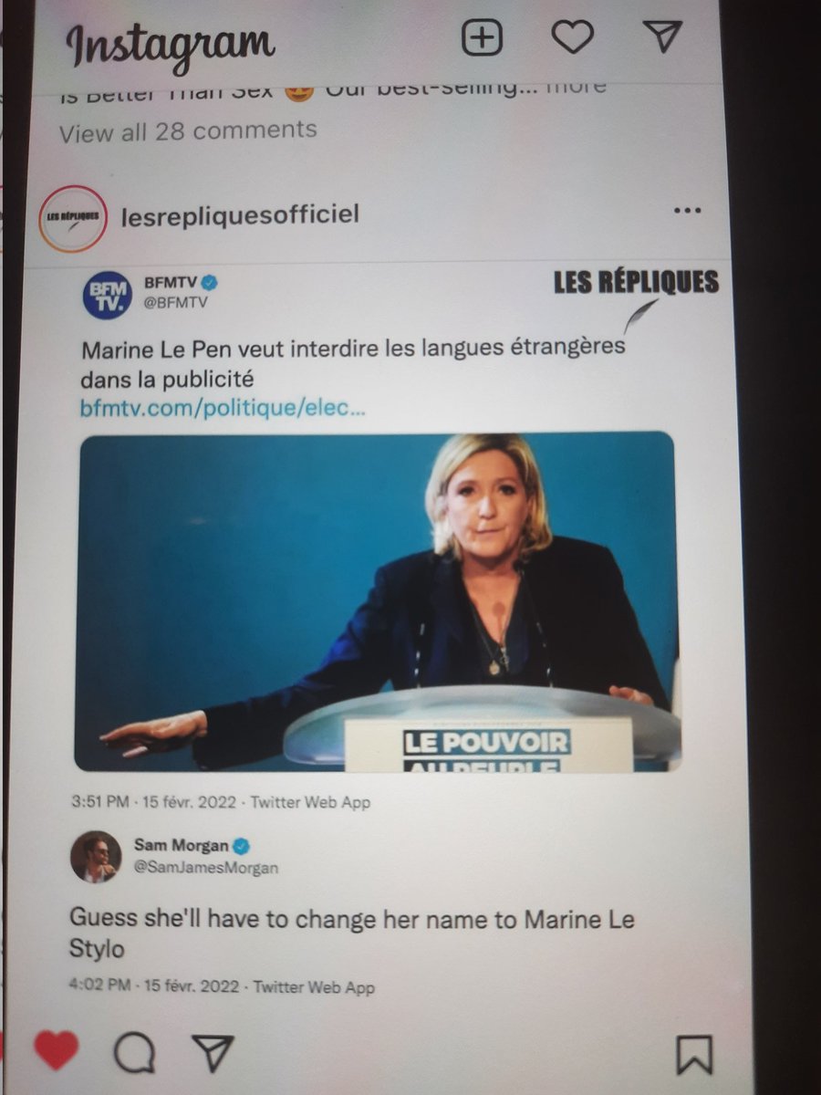 The0therCeline's tweet image. I just spat out my coffee. Sorry for people who don&apos;t speak French, but this is hilarious...